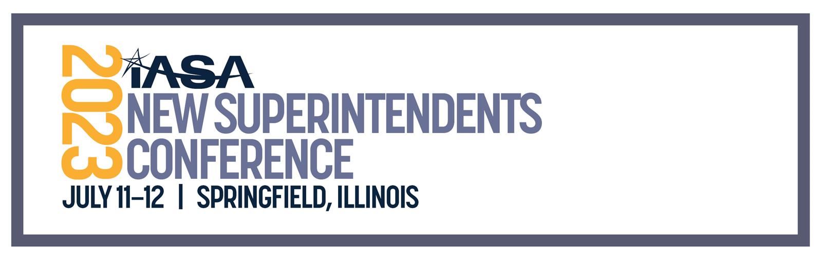 New superintendents Conference 